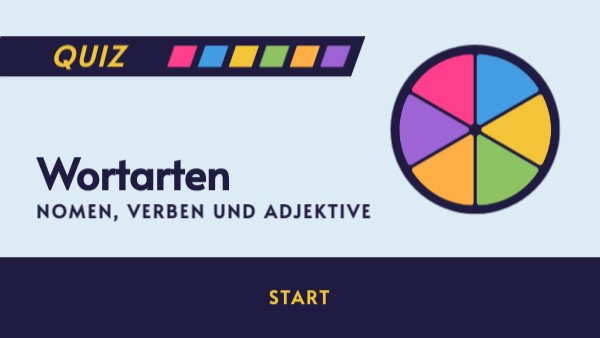 Wortarten