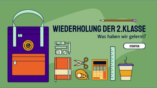 Wiederholung der 2.Klasse