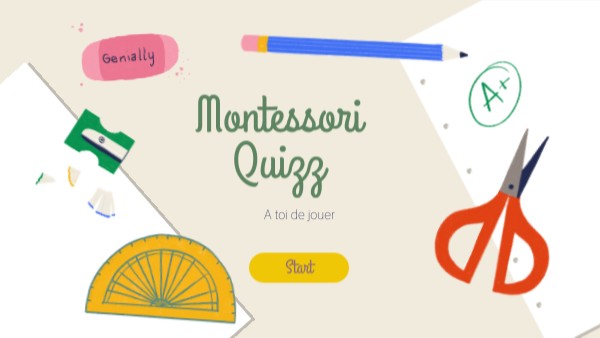 Montessori Quizz | Genially