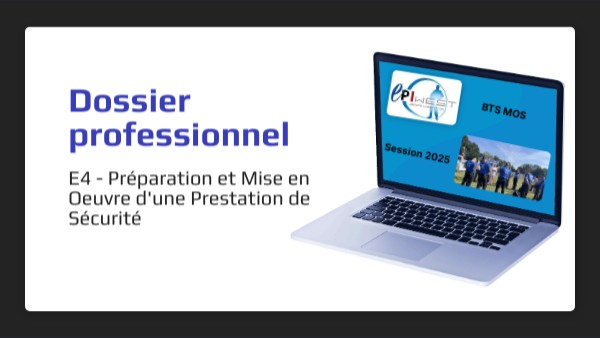 Dossier professionnel | Genially