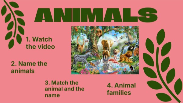 Exotic animals | Genially