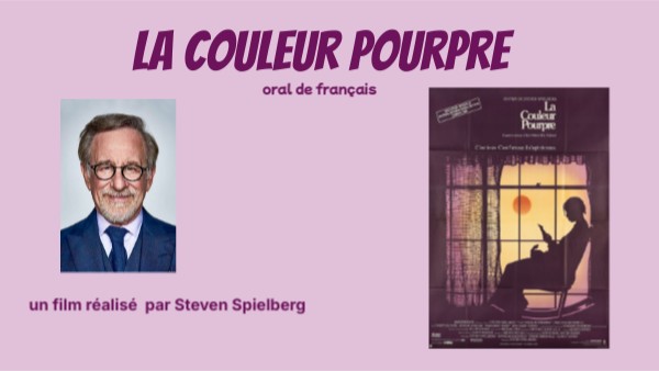 La couleur pourpre | Genially
