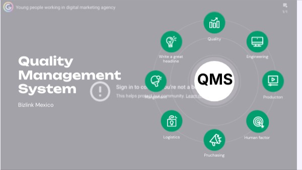 Quality Management System | Genially