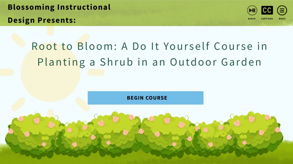 Root to Bloom: A Do It Yourself Course in Planting a Shrub in an ...