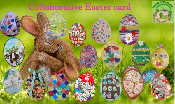 Collaborative Easter card