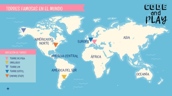 Torres famosas en el mundo- MAKER EXPRESS by Code and Play