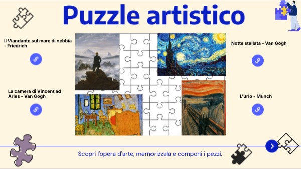 Puzzle artistico | Genially