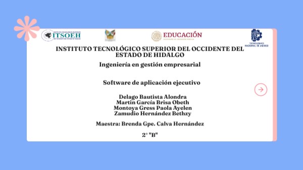 INSTITUTO TECNOLÓGICO SUPERIOR DEL OCCIDENTE DEL ESTADO DE HIDALGO