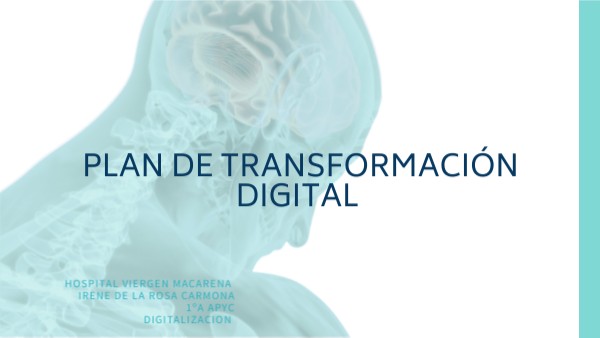 PLAN DE TRANSFORMACIÓN DIGITAL | Genially
