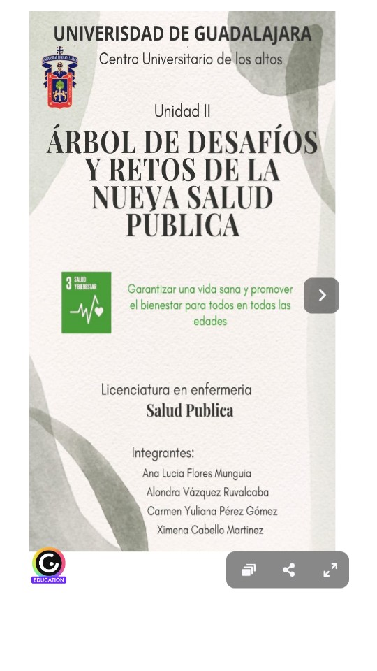 Arbol de desafios y retos de la nueva salud pública | Genially