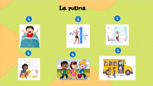 4ème - la rutina - primera parte | Genially