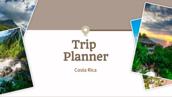 Trip Planner | Genially