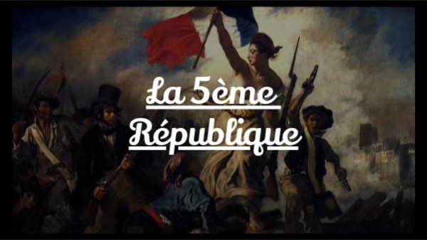 La 5ème République Genially