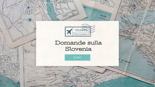 Domande sulla Slovenia | Genially