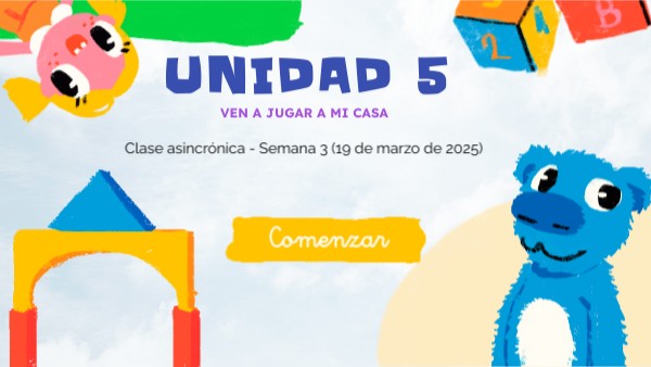 Clase Asincrónica - Semana 3 (19 de marzo de 2025) | Genially