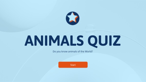 ANIMALS Quiz | Genially