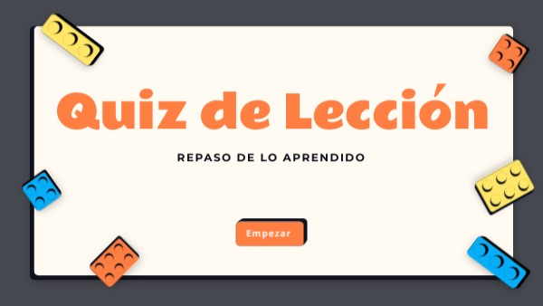 Quiz de Lección 12 | Genially