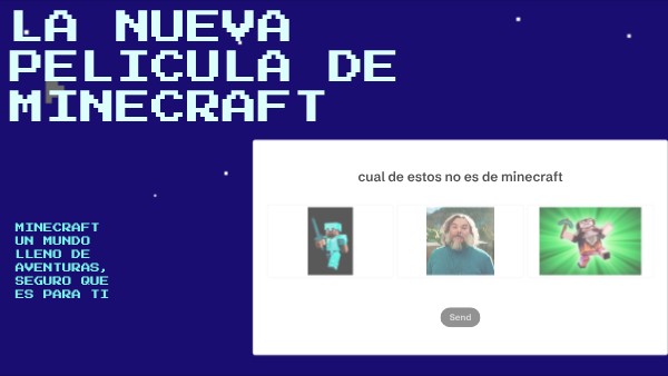 la nueva pelicula de minecraft | Genially