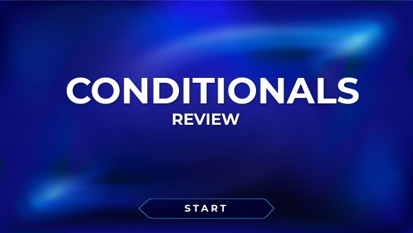 3º ESO - Conditionals | Genially