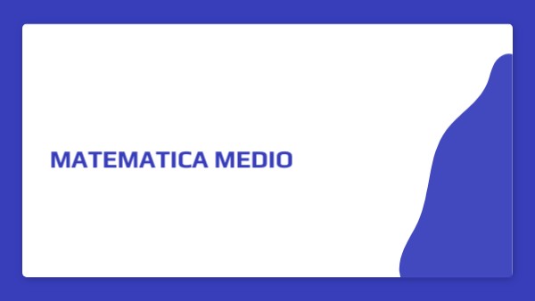 MEDIO IN ITALIANO | Genially