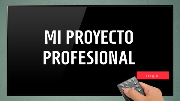 mi proyecto profesional | Genially