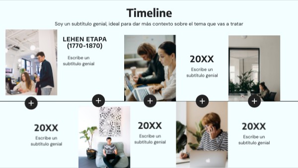 Timeline | Genially