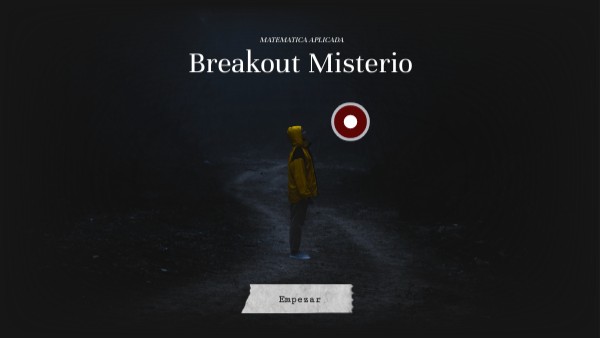 Breakout Misterio Matematico
