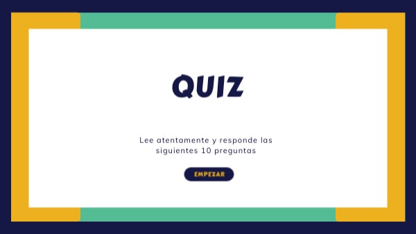 QUIZ | Genially