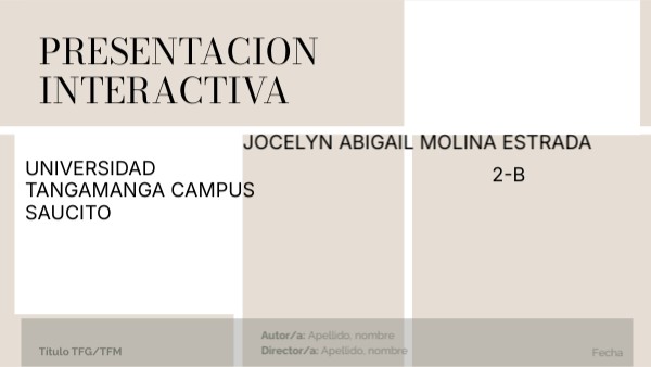 PRESENTACION INTERACTIVA | Genially
