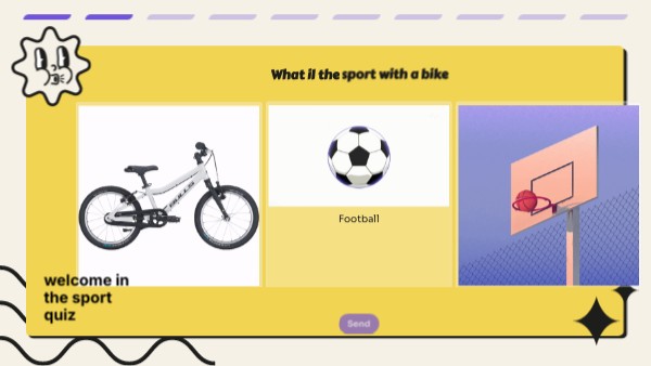 welcome in the sport quiz | Genially