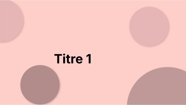 Titre 1 | Genially