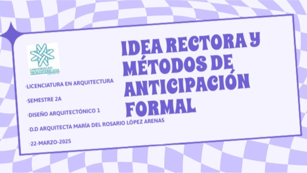IDEA RECTORA | Genially