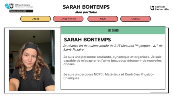 Mon portfolio | Genially