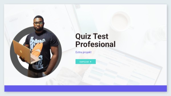 Quiz Test Profesional | Genially