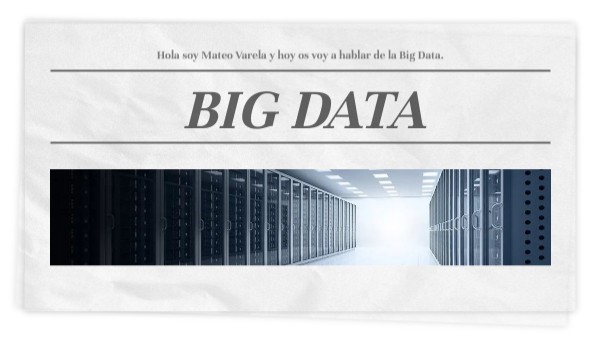 Big Data | Genially