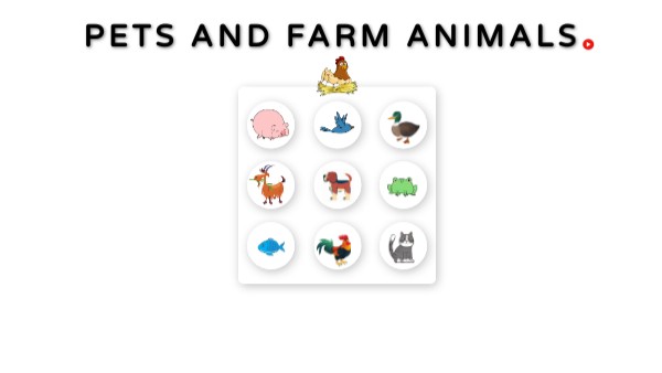 Copy - Pets and farm animals | Genially