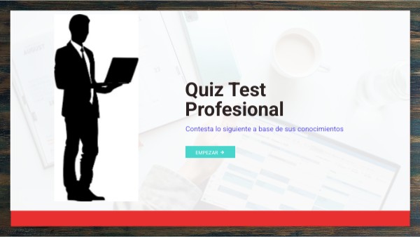 Quiz Test Profesional | Genially