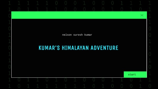 KUMAR'S HIMALAYAN ADVENTURE | Genially