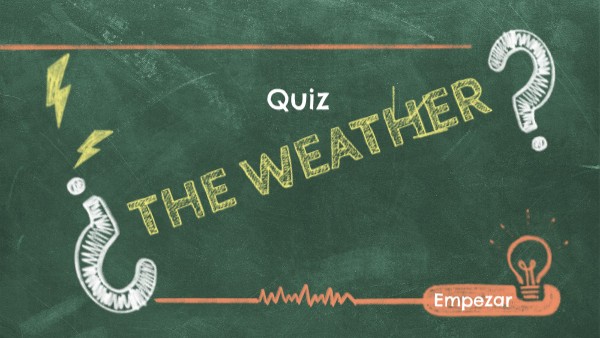 The weather | Genially