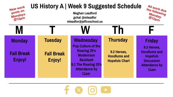 Q4 - TAG Schedule | Genially
