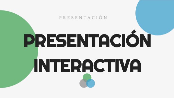 Copia - Presentación interactiva | Genially