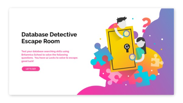 Database Detective Escape Room | Genially
