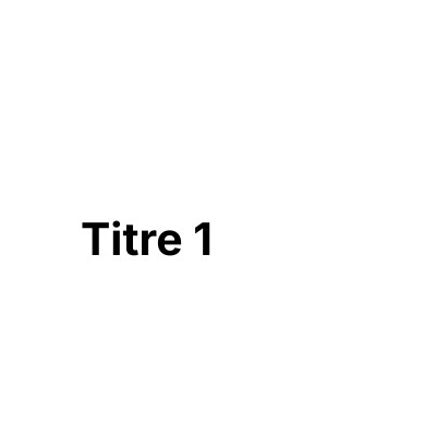 Titre 1 | Genially