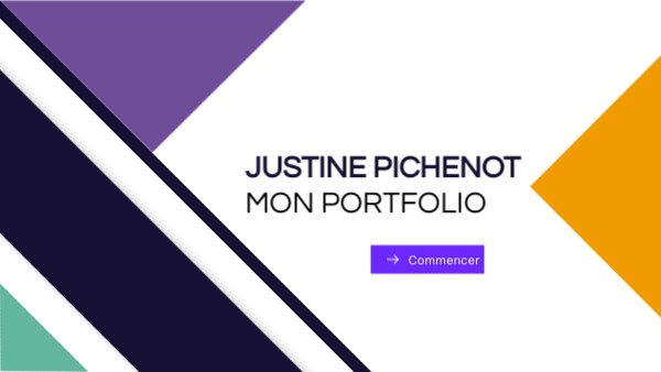 Justine PICHENOT Mon Portfolio | Genially