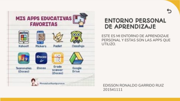 ENTORNO PERSONAL DE APRENDIZAJE | Genially