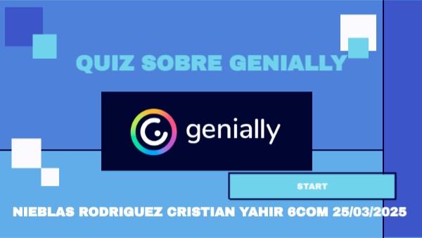 QUIZ Sobre GENIALLY | Genially
