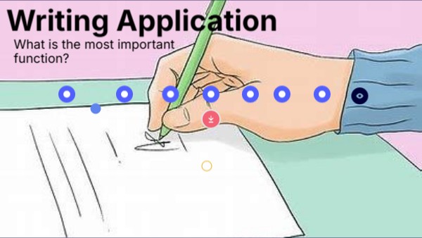 Writing Application | Genially