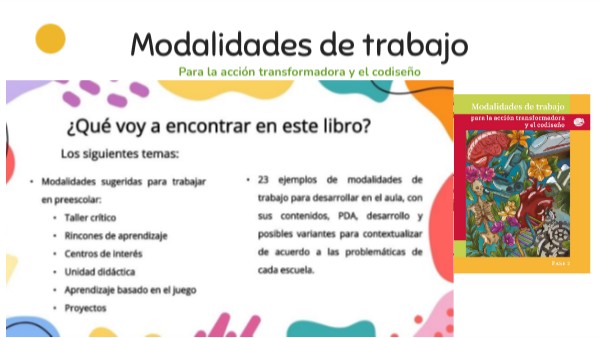 Modalidades de trabajo FASE 2 | Genially