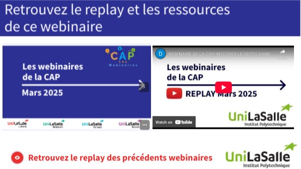 Replay - webinaire mars 2025 | Genially