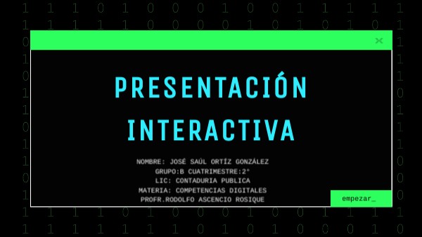 PRESENTACIÓN INTERACTIVA | Genially
